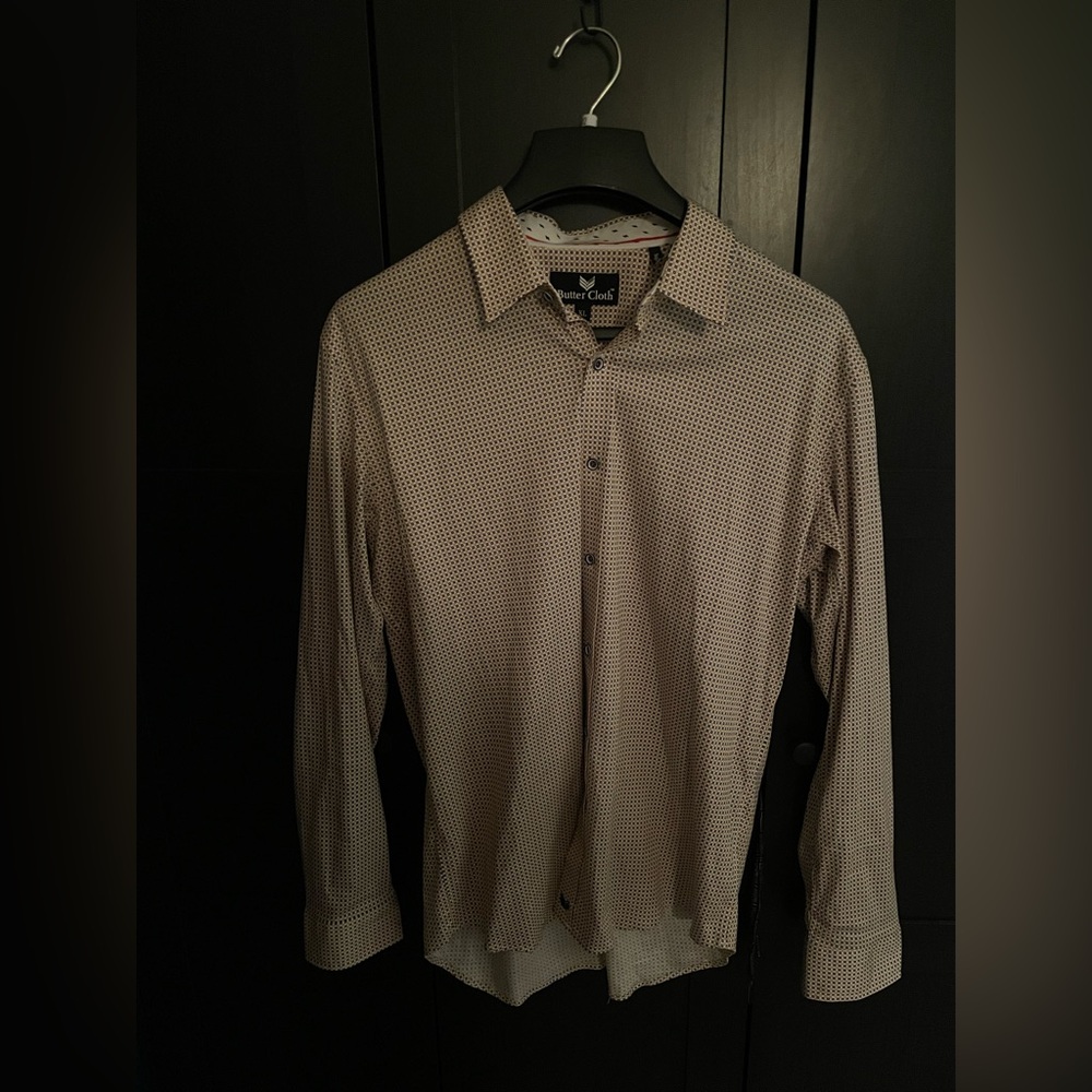 Buttercloth Button Down Dress Shirt XL Regular Fit